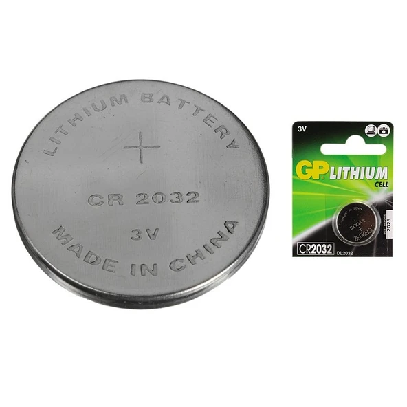 GP CR2032 3V Lityum  Pil - Resim 2