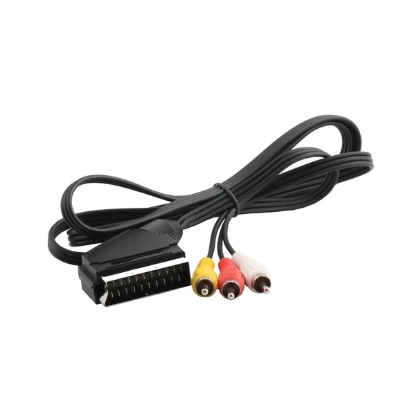 POLAXTOR SCART 3RCA STANDART 1.2 METRE ürün görseli 1
