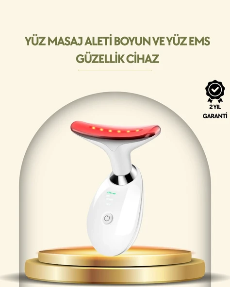 Kompakt Ve Taşınabilir Cilt Bakım Cihazı – 3 Fonksiyonlu, Usb Şarjlı, Led Işıklı Güzellik Aleti ürün görseli 1