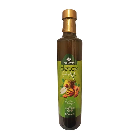 Alftamin Detox Sirkesi 500 ml - Resim 3