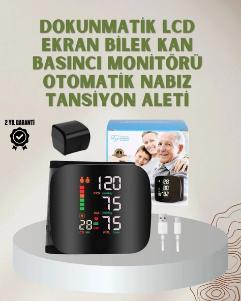 Çift Kullanıcı Hafızalı Tansiyon Ölçer ürün görseli 1