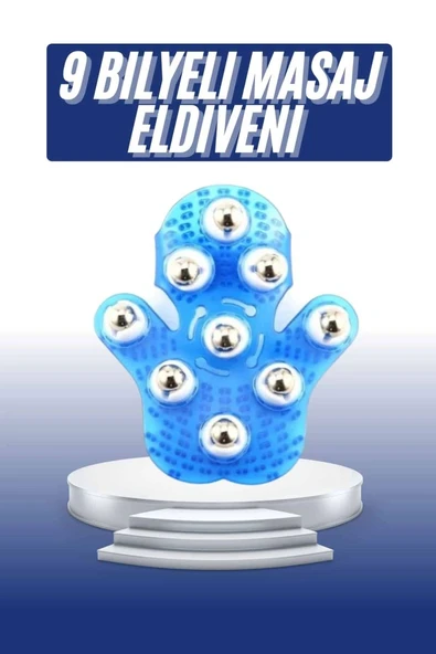 Masaj Aleti El Şeklinde Omuz Bacak Bilyeli Masaj Eldiveni El Şekilli ürün görseli 1