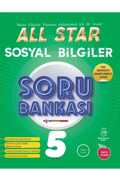 Newton 5. Sınıf All Star Sosyal Bilgiler Soru Bankası ürün görseli 1