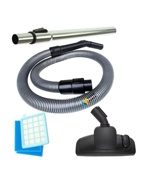 Philips Uyumlu FC 8633 PowerPro Active Hortumu Başlık Boru Filtre Seti ürün görseli 1