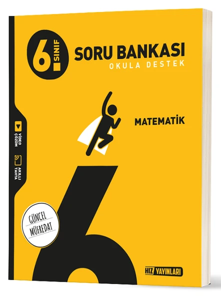 Hız Yayınları 6. Sınıf Matematik Soru Bankası ürün görseli 1
