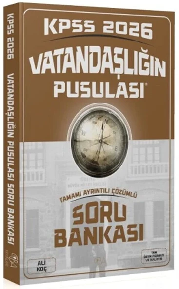 CBA Akademi 2026 KPSS Vatandaşlığın Pusulası Soru Bankası ürün görseli 1