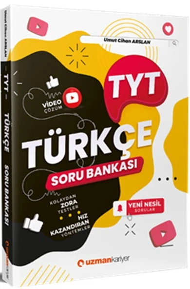 Uzman Kariyer TYT Türkçe Soru Bankası ürün görseli 1