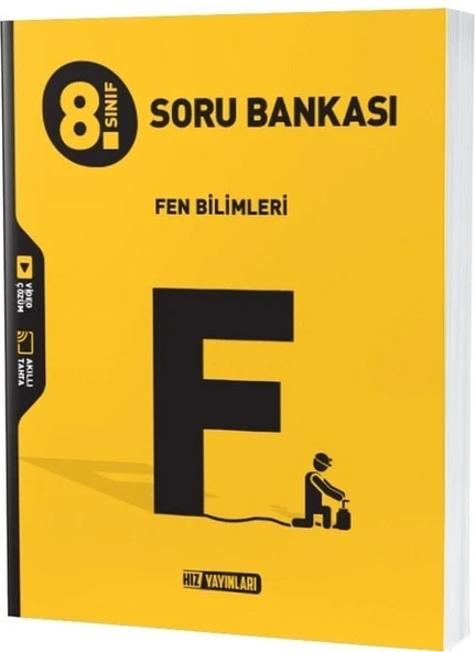 Hız Yayınları 8. Sınıf Fen Bilimleri Soru Bankası ürün görseli 1