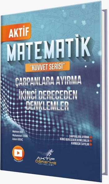 Aktif Öğrenme Matematik Çarpanlara Ayırma ve İkinci Dereceden Denklemler ürün görseli 1
