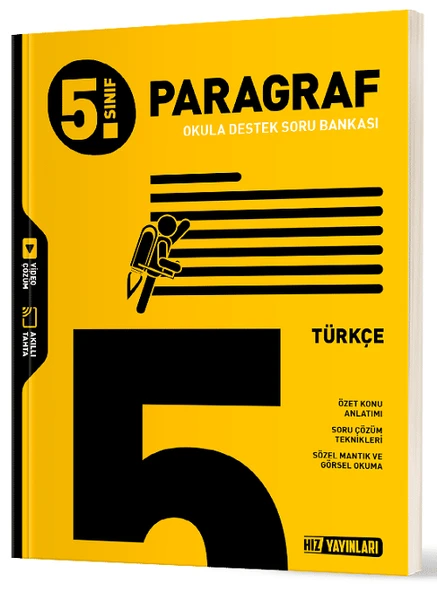 Hız Yayınları 5. Sınıf Paragraf Soru Bankası ürün görseli 1