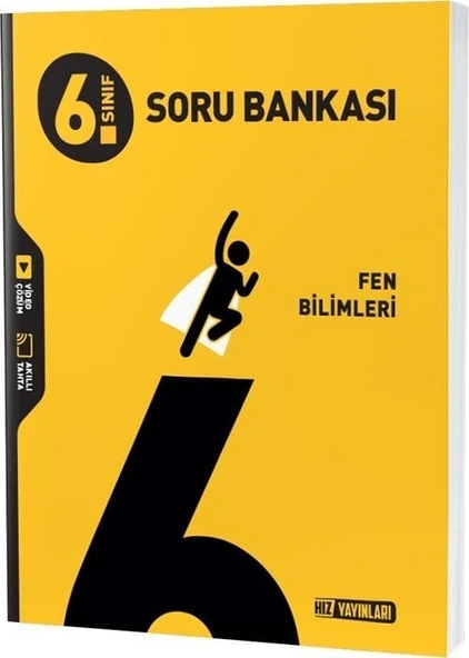 Hız Yayınları 6. Sınıf Fen Bilimleri Soru Bankası ürün görseli 1