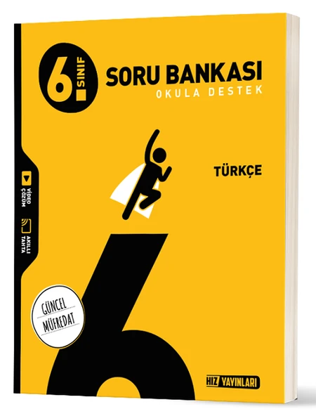 Hız Yayınları 6. Sınıf Türkçe Soru Bankası ürün görseli 1