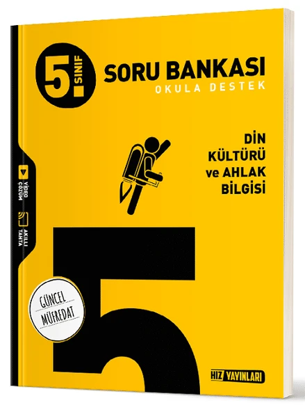 Hız Yayınları 5. Sınıf Din Kültürü ve Ahlak Bilgisi Soru Bankası ürün görseli 1