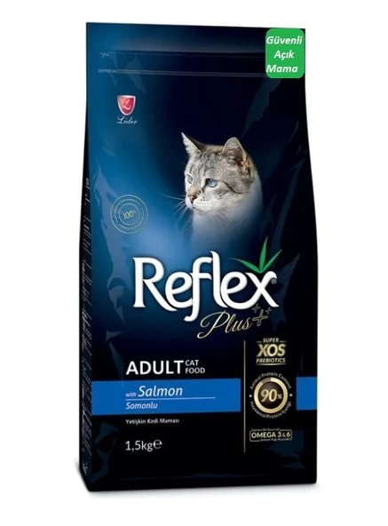 Reflex Plus Sterilised Somonlu Kısırlaştırılmış Açık Yetişkin Kedi Maması 1,5 KG ürün görseli 1