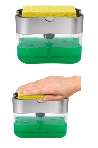 Ar Armese Deterjan Hazneli Otomatik Köpürten Dekoratif Sıvı Sabunluk 380 Ml. ürün görseli 1