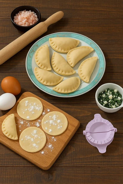 Ar Armese Ravioli Poğaça Ve Çiğ Börek Kalıbı Ravioli Çiğ Börek Kalıbı Kp - 111 ürün görseli 1