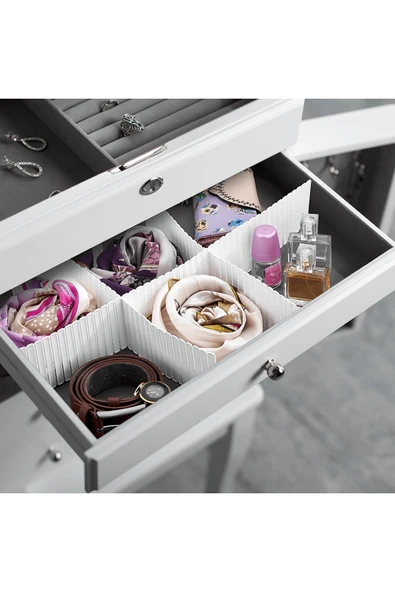 Ar Armese Ayarlanabilir Çekmece Düzenleyici 4 Lü 10 X 39 cm Organizers Org-15 ürün görseli 1