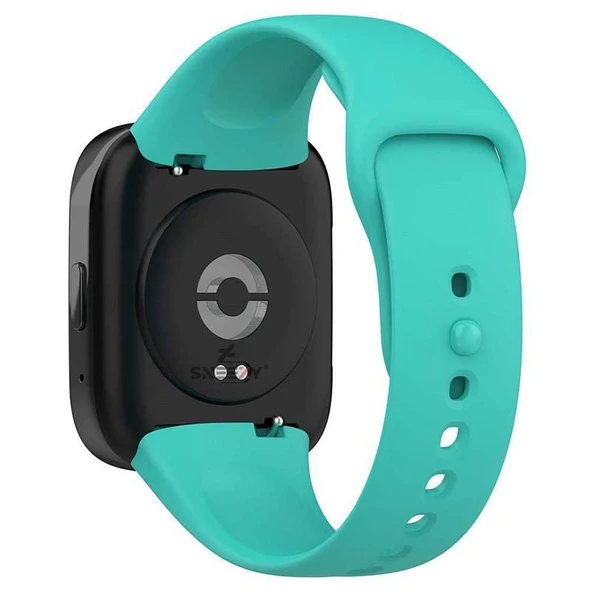 Sneezy Xiaomi Redmi Watch 3 Active Uyumlu PureLux Soft Silikon Kordon  Turkuaz ürün görseli 1
