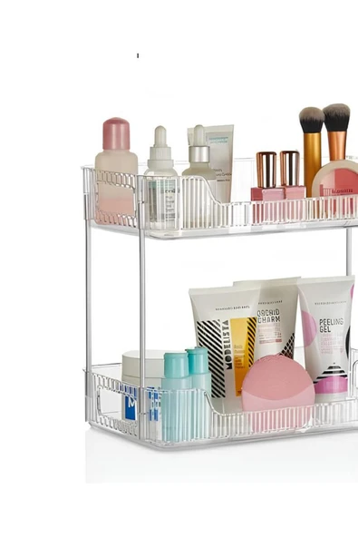 Ar Armese Via Organizer 2 Layer Mutfak Banyo Düzenleyici 2 Katlı Organizer 31 x 17 x 26 cm Org-06 ürün görseli 1