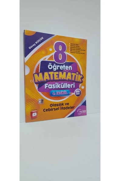 ÖĞRETEN MATEMATİK FASİKÜLLERİ 8.SINIF OLASILIK VE CEBİRSEL İFADELER ürün görseli 1