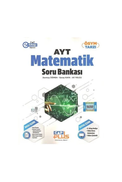 Çap Plus Ayt Matematik Plus Soru Bankası Çap Ayt Matematik ürün görseli 1