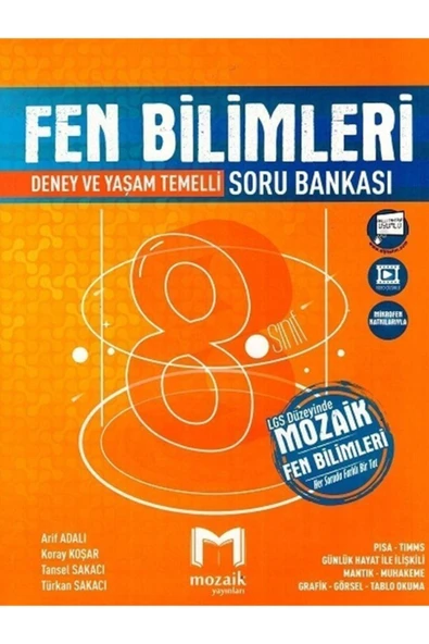 Inları 8. Sınıf Fen Bilimleri Soru Bankası ürün görseli 1