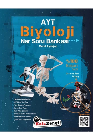 Ayt Biyoloji Soru Bankası Kafa Dengi Orta Ve Ileri Seviye ürün görseli 1