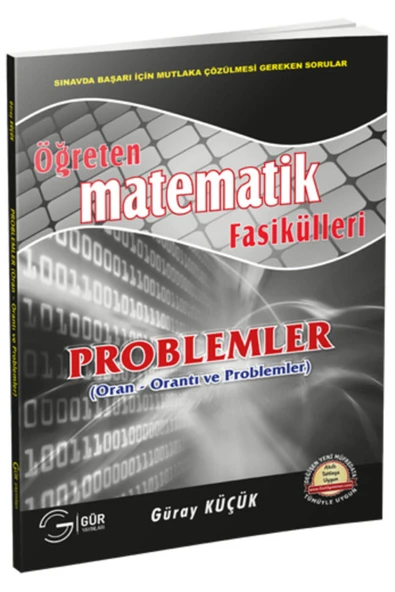 Gür Öğreten Matematik Fasikülleri - Problemler Oran Orantı Ve Problemler Soru Bankası ürün görseli 1