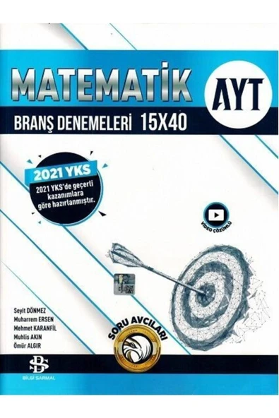 Bilgi Sarmal Ayt Matematik Deneme 2025 Baskı ürün görseli 1