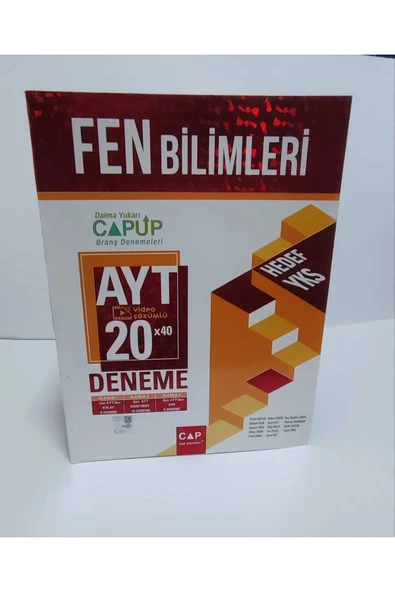 ÇAP AYT FEN BİLİMLERİ 20 DENEME ürün görseli 1