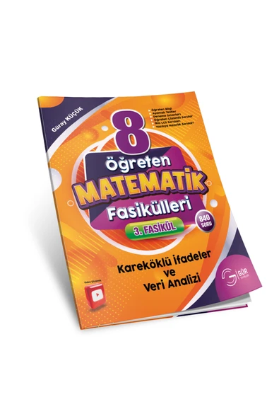 8.SINIF MATEMATİK FASİKÜLÜ (KÖKLÜ İFADELER VE VERİ ANALİZİ) ürün görseli 1