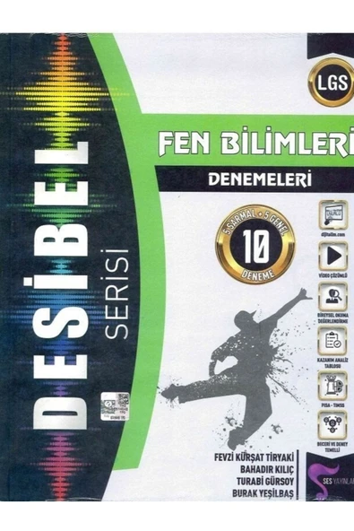 Yayınları 8. Sınıf Lgs Fen Bilimleri Desibel Serisi 10 Deneme ürün görseli 1