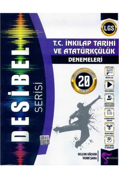 Yayınları 8. Sınıf Lgs T. C. Inkılap Tarihi Ve Atatürkçülük Desibel Serisi 20 Deneme ürün görseli 1