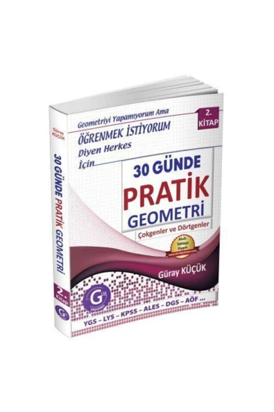 Güray Küçük Yayınları 30 Günde Pratik Geometri 2.kitap ürün görseli 1