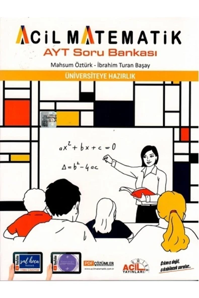 Acil Ayt Matematik Soru Bankası Güncel ürün görseli 1