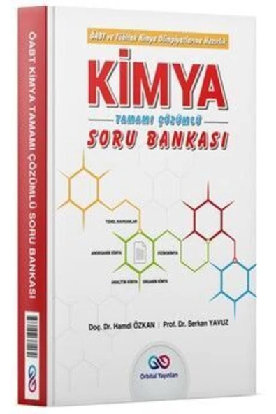 Öabt Kimya Tamamı Çözümlü Soru Bankası ürün görseli 1