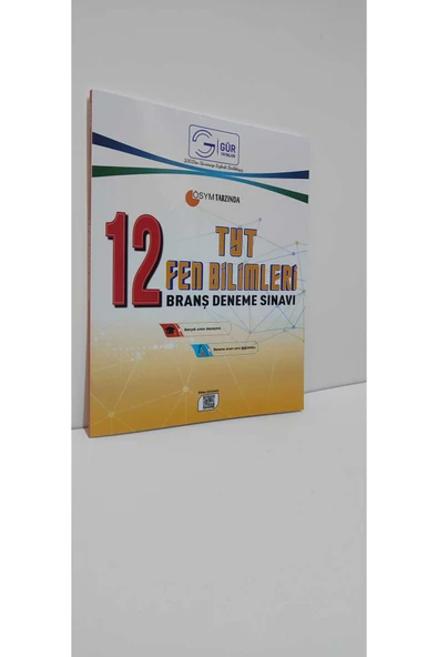 GÜR YAYINLARI TYT FEN BİLİMLERİ DENEME 2025 ürün görseli 1