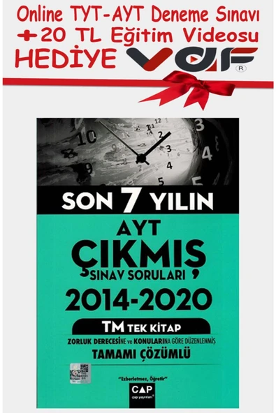 Ayt Son 7 Yılın Çıkmış Sorular ürün görseli 1