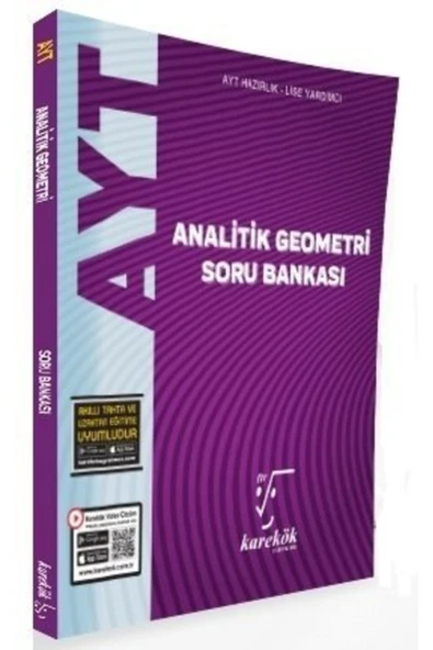 Karekök Yayınları Yks Ayt Analitik Geometri Soru Bankası ürün görseli 1
