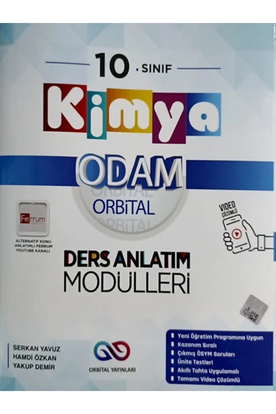Orbital 10. Sınıf Kimya Odam Orbital Ders Anlatım Modülleri Orbital Yayınları ürün görseli 1