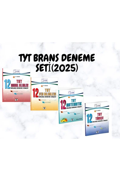 12Lİ TYT BRANŞ DENEME SETİ (2025) ürün görseli 1