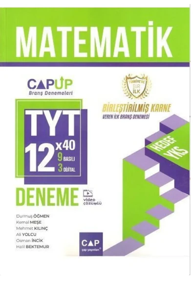 Çap Yayınları Tyt Matematik 9 X 3 Up Deneme 1246743212 ürün görseli 1
