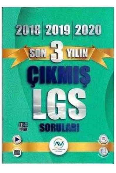 Av Akıllı Versiyon Yayınları 8. Sınıf Lgs Son 3 Yılın Çıkmış Sorular 2021 ürün görseli 1