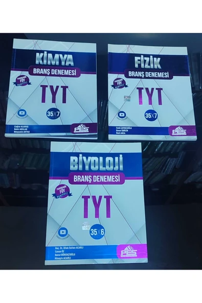 PES TYT FEN BİLİMLERİ DENEME SETİ. ürün görseli 1