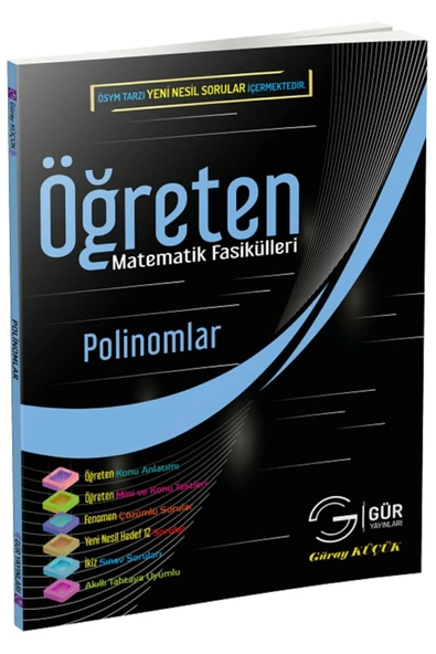Yayınları Öğreten Matematik Fasikülleri Polinomlar ürün görseli 1