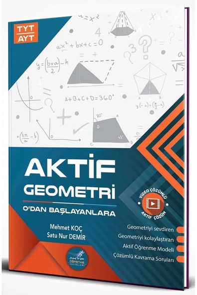 Aktif Öğrenme TYT AYT Geometri 0 dan Başlayanlara Fenomen Önerili Ayraç Hediyeli ürün görseli 1