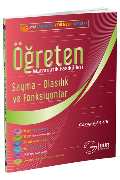 Öğreten Matematik Fasikülleri 10. Sınıf Master Matematik Sayma - Olasılık Ve Fonksiyonlar ürün görseli 1