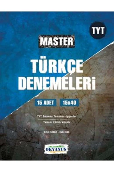 Okyanus Tyt Master 15 Türkçe Deneme ürün görseli 1