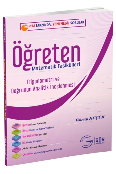 Öğreten Matematik - 11. Sınıf Master Matematik Trigonometri Ve Doğrunun Analitik Incelenmesi ürün görseli 1