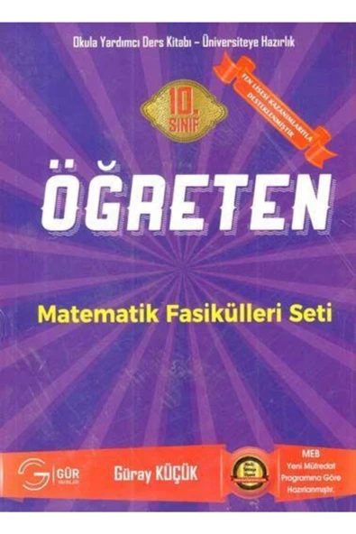10.Sınıf Öğreten Matematik Fasikülleri Seti ürün görseli 1